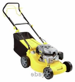 Challenge XSZ40E 40cm Self Propelled Hand Push Petrol Lawnmower 129cc