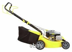 Challenge XSZ40E 40cm Self Propelled Hand Push Petrol Lawnmower 129cc