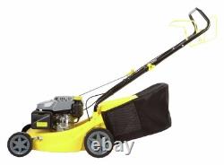Challenge XSZ40E 40cm Self Propelled Hand Push Petrol Lawnmower 129cc