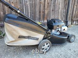 Champion Premier Rl534tr Self Propelled Petrol Lawn Mower. Excellent Condition