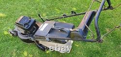 Champion Premier self propelled rear roller petrol lawn mower & grassbox