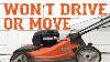 Check This First If Your Self Propelled Lawn Mower Won T Move Video