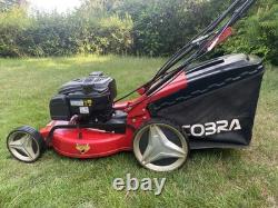 Cobra MX515SPBI 20 4-in-1 Petrol Lawnmower Self Propelled Red (MX515SPBI)