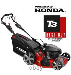 Cobra MX534SPH Honda Engined 21 4 speed Lawnmower Free Postage