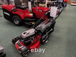 Cobra Mx534spce Petrol Lawnmower Self Propelled Electric Start 21 4 Speed