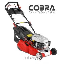 Cobra RM40SPCE 16 Self Propelled Roller Petrol Lawnmower Electric Start