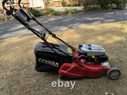 Cobra RM46SPCE 46cm Petrol Self Propelled Mower Electric Start, Newly Serviced