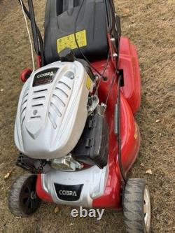 Cobra RM46SPCE 46cm Petrol Self Propelled Mower Electric Start, Newly Serviced