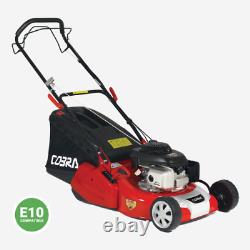 Cobra RM46SPH 18 Petrol Self-Propelled Lawn Mower Honda Engine Rear Roller 4HP