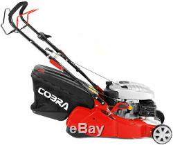 Cobra Rm40spc 16 Rear Roller Lawn Mower Self Propelled With Free Engine Oil