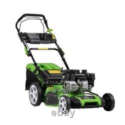 Dellonda 144cc 18/46cm Self-Propelled Petrol Lawnmower 4-Stroke