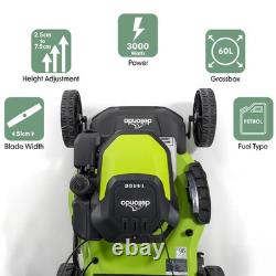 Dellonda 144cc 18/46cm Self-Propelled Petrol Lawnmower 4-Stroke