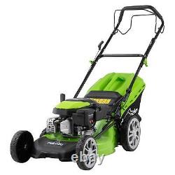 Dellonda 144cc 18/46cm Self-Propelled Petrol Lawnmower 4-Stroke