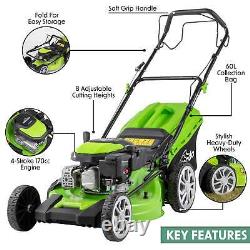 Dellonda 170cc 20/51cm Self-Propelled Petrol Lawnmower 4-Stroke