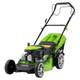 Dellonda DG101 Self Propelled Petrol Lawnmower Grass Cutter 144cc 46cm 4-Stroke