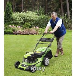 Dellonda Self Propelled Petrol Lawnmower Grass Cutter 144cc 4-Stroke DG101