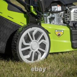 Dellonda Self Propelled Petrol Lawnmower Grass Cutter 144cc 4-Stroke DG101