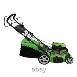 Dellonda Self-Propelled Petrol Lawnmower Grass Cutter 149cc 18/46cm 4-Stroke