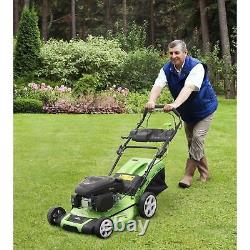 Dellonda Self Propelled Petrol Lawnmower Grass Cutter 171cc 4-Stroke DG102