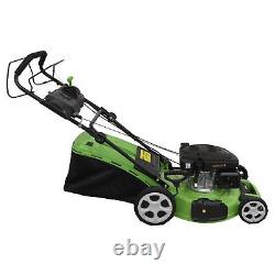 Dellonda Self Propelled Petrol Lawnmower Grass Cutter 171cc 4-Stroke DG102