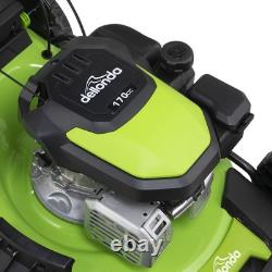 Dellonda Self Propelled Petrol Lawnmower Grass Cutter 171cc 4-Stroke DG102