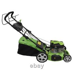 Dellonda Self-Propelled Petrol Lawnmower Grass Cutter/Grass Bag 4-stroke Engine