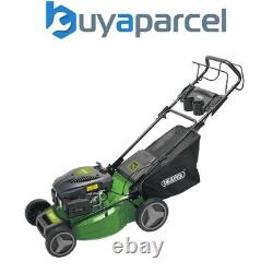 Draper 08673 Self-Propelled Petrol Lawn Mower with Mulching, 510mm, 173cc/4.4HP
