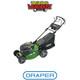 Draper 08673 Self-Propelled Petrol Lawn Mower with Mulching 510mm 173cc/44HP