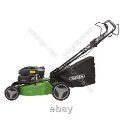 Draper Self-Propelled Petrol Lawn Mower with Mulching, 510mm, 173cc/4.4HP