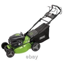 Draper Self-Propelled Petrol Lawnmower Garden Cutter 530mm 173cc/4.4HP 08674