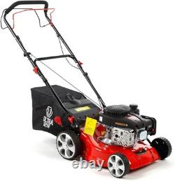 Effortless Lawn Care LONCIN Self-Propelled 41cm Petrol Mower with 3.5hp Engine