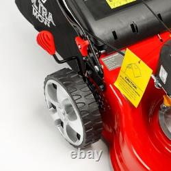 Effortless Lawn Care LONCIN Self-Propelled 41cm Petrol Mower with 3.5hp Engine