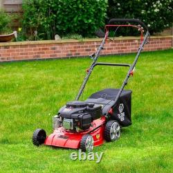 Effortless Lawn Care LONCIN Self-Propelled 41cm Petrol Mower with 3.5hp Engine