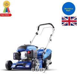 Effortless Self-Propelled Petrol Lawnmower 17 Cutting Width, 45L Collector