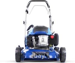 Effortless Self-Propelled Petrol Lawnmower 17 Cutting Width, 45L Collector