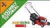 Einhell Gc Pm 40 2 S Self Propelled Petrol Lawn Mower 2 In 1 Assembly Tutorial