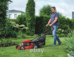 Einhell Petrol Lawn Mower 46cm, 4-Stroke Self-Propelled Mower, 50L Grass Box