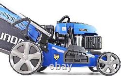 Electric Self Propelled Petrol Lawnmower Foldable Handles 6 Adjustable Heights