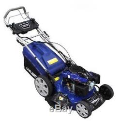 Electric Start Self-Propelled Cut and mulch Petrol Lawnmower, Hyundai HYM51SPE