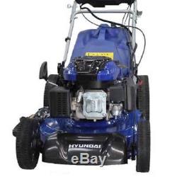 Electric Start Self-Propelled Cut and mulch Petrol Lawnmower, Hyundai HYM51SPE