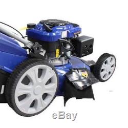 Electric Start Self-Propelled Cut and mulch Petrol Lawnmower, Hyundai HYM51SPE