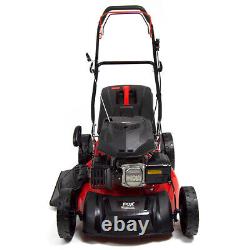 Ex Display 18 Petrol Lawn Mower Self Propelled 4 Blades 46cm 139cc Lawnmower