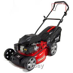 Ex Display 18 Petrol Lawn Mower Self Propelled 4 Blades 46cm 139cc Lawnmower