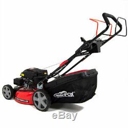 ExDemo Frisky Fox Petrol Lawn Mower Self Propelled Electric Start 53cm 21