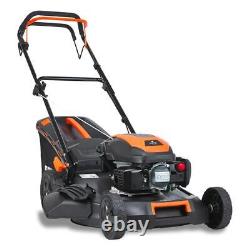 FUXTEC petrol lawnmower 51cm cutting 170cc 60L grass collector FX-RM5170