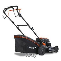 FUXTEC petrol lawnmower 51cm cutting 170cc 60L grass collector FX-RM5170