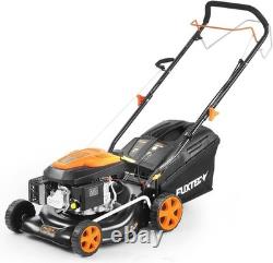 FX-RM4346 Self Propelled Petrol Lawn Mower 42cm Cutting Width, 3.5HP 4-Stro