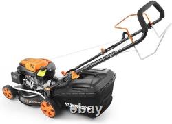 FX-RM4346 Self Propelled Petrol Lawn Mower 42cm Cutting Width, 3.5HP 4-Stro