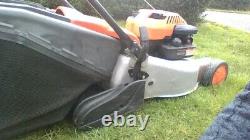 Flymo Quicksilver 946SDR Self-Propelled Petrol Mower Power Roller+ Grass Bag VGC