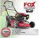 Frisky Fox Lawn Mower Petrol Self Propelled Recoil Start Lawnmower 43cm 17